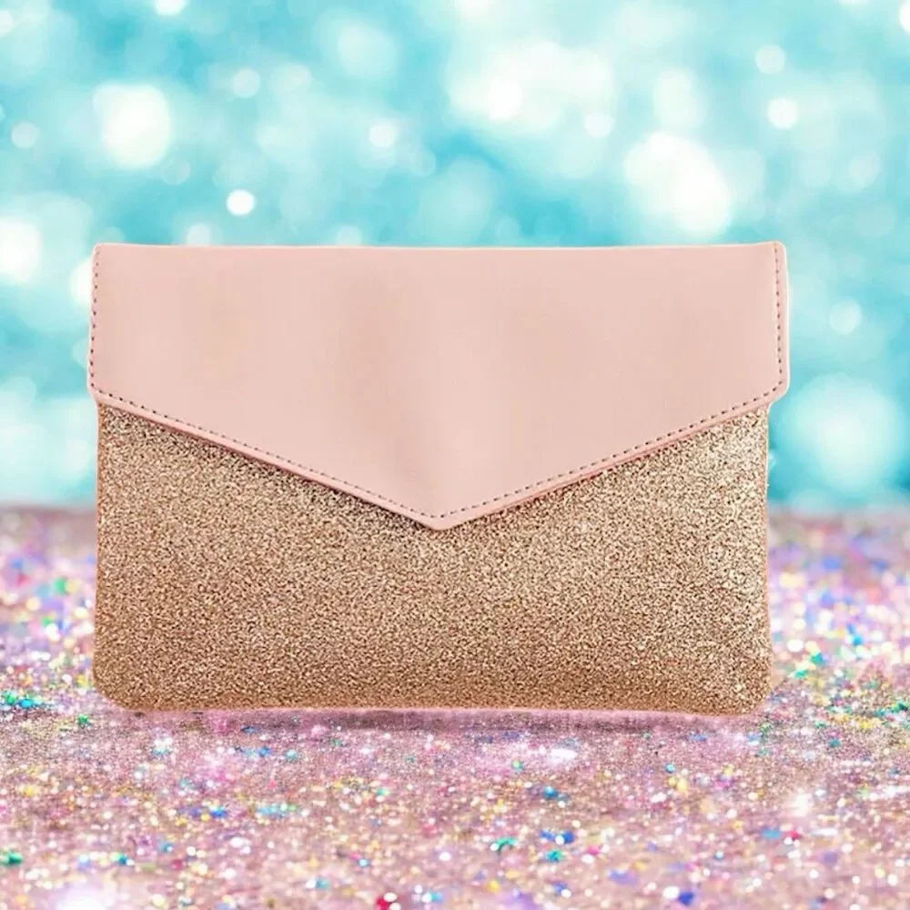 IPSY Limited Edition All That Glitters Glam Bag New Without Tags Bag Only 5”x7”